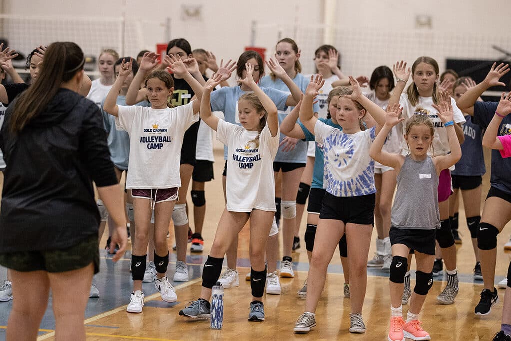 Summer Volleyball Skills Camp Gold Crown Foundation