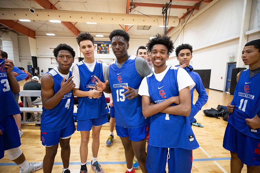 Gold crown basketball hotsell