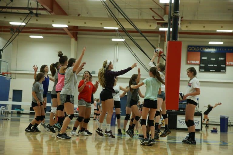 Summer Volleyball Skills Camp Gold Crown Foundation